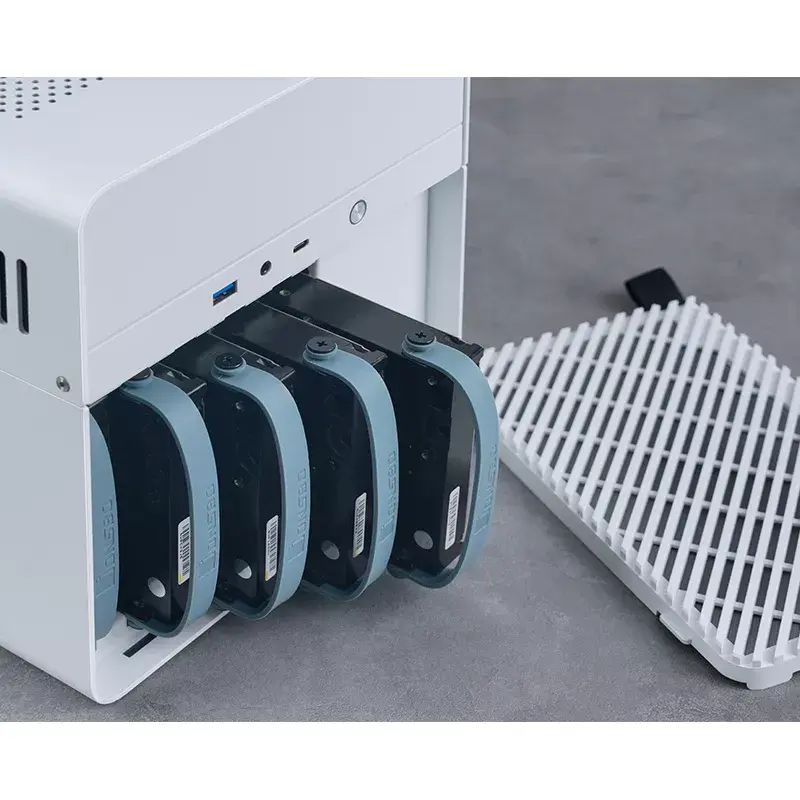 PC Case Jonsbo N2 Cube balta SFX 120mm Fans 2.5 3.5 HDD