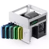 PC Case Jonsbo N2 Cube balta SFX 120mm Fans 2.5 3.5 HDD