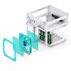 PC Case Jonsbo N2 Cube balta SFX 120mm Fans 2.5 3.5 HDD
