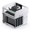 PC Case Jonsbo N2 Cube balta SFX 120mm Fans 2.5 3.5 HDD
