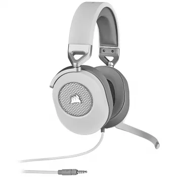 CORSAIR Gaming Headset Hs65 - 3.5mm - Surround - balta