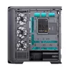 Datora korpuss Jonsbo D400 Midi Tower ATX rūdīts stikls - melns