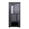 Datora korpuss Jonsbo D400 Midi Tower ATX rūdīts stikls - melns