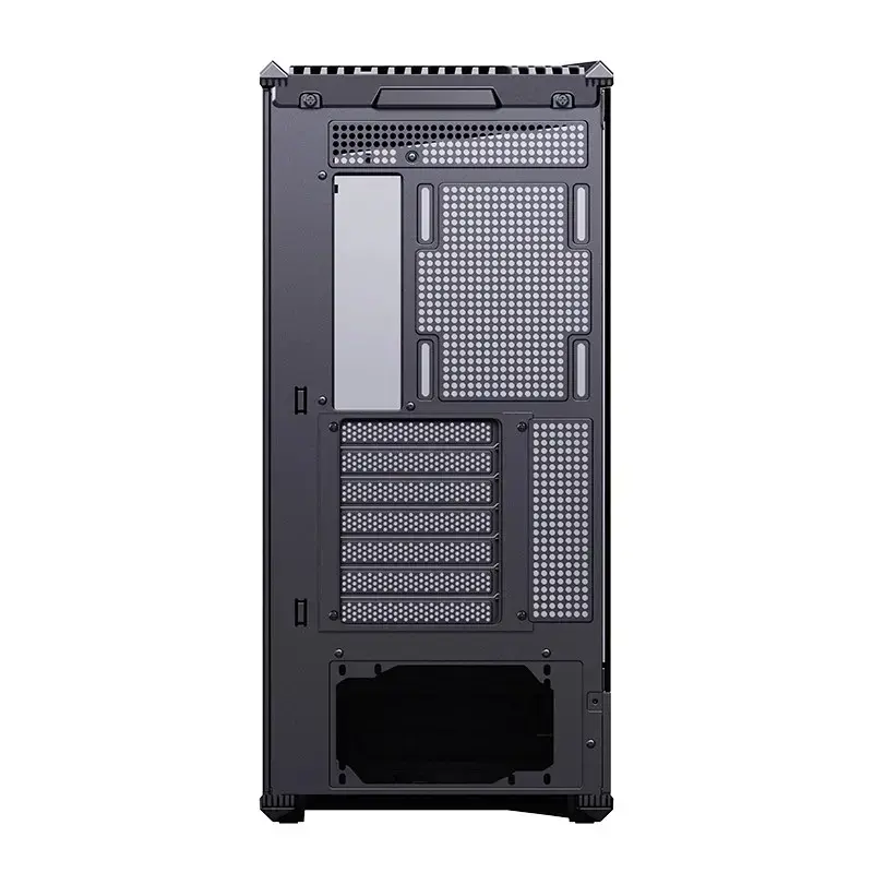 Datora korpuss Jonsbo D400 Midi Tower ATX rūdīts stikls - melns