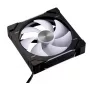 Korpusa ventilators PHANTEKS PH-F140D30 140 mm, 2 ātrumu, 250–1800 RPM, 71.76 CFM, dubultā lodīšu gultnis, 12 V, melns (3 gab.)