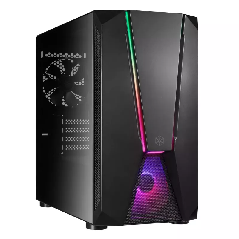 PC Case Silverstone FARA V1M PRO Tower Melns