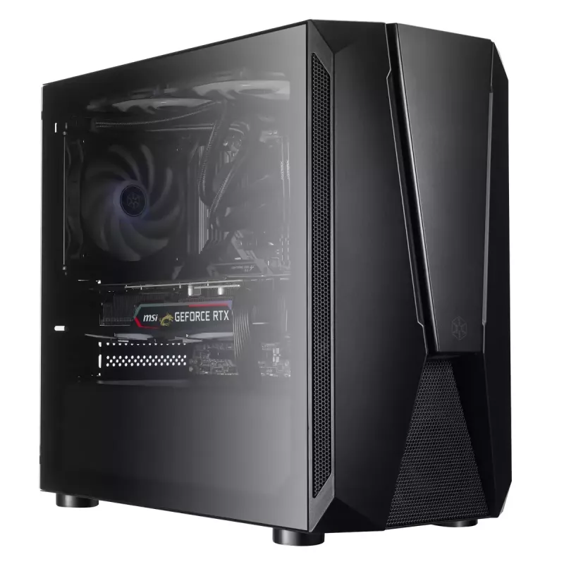 PC Case Silverstone FARA V1M PRO Tower Melns