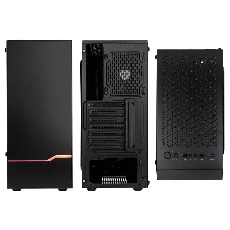 PC Case Kolink Inspire K9 ARGB Midi Tower Melns