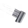 Kabelis Silverstone SST-PP07-BTSW 0,3 m Molex 4p uz 4xSATA