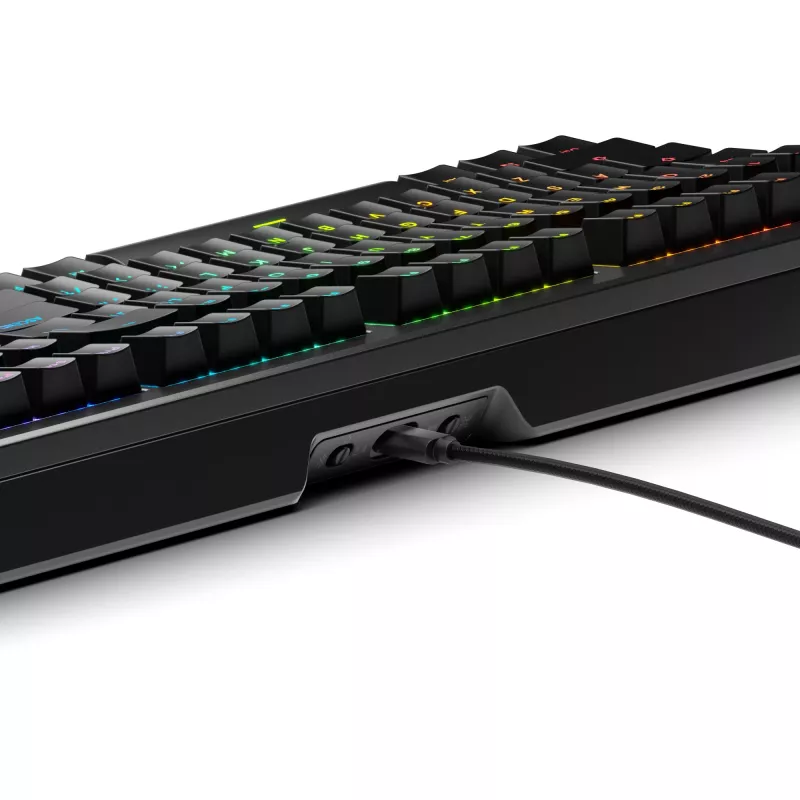 Mehāniskā spēļu tastatūra GLORIOUS GMMK 3 PRO 100% salikta vadu USB melna US QWERTY RGB