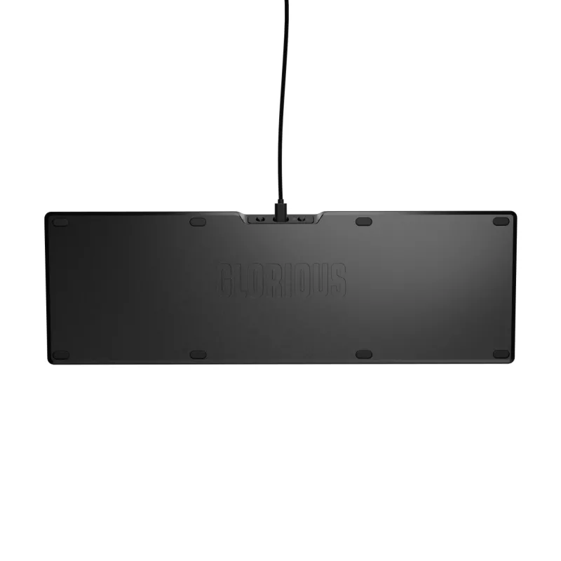 Mehāniskā spēļu tastatūra GLORIOUS GMMK 3 PRO 100% salikta vadu USB melna US QWERTY RGB