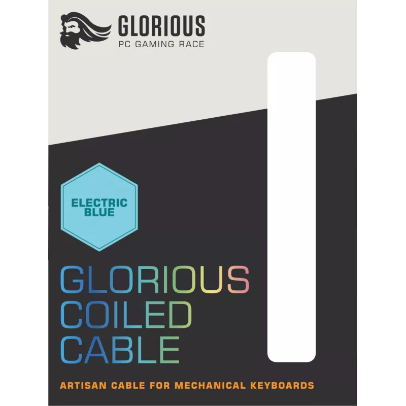 Glorious Gaming Coiled zils 1,37 m