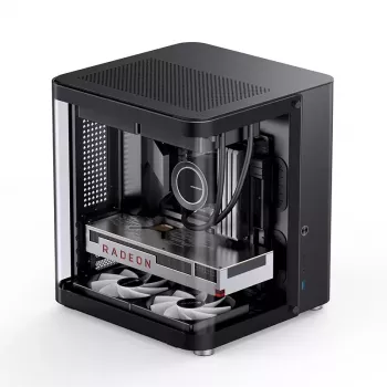 PC Case Jonsbo TK-1 2.0 Mini Tower Melns
