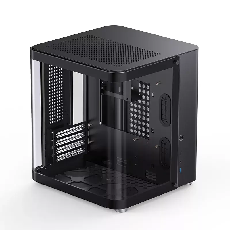 PC Case Jonsbo TK-1 2.0 Mini Tower Melns