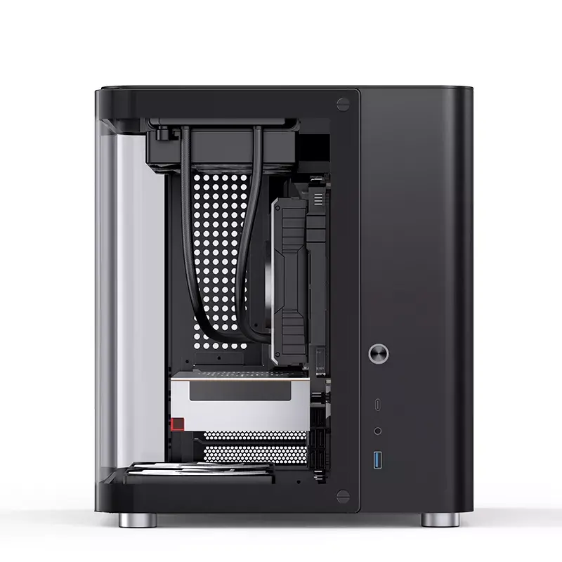 PC Case Jonsbo TK-1 2.0 Mini Tower Melns