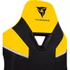 Universāls spēļu krēsls ThunderX3 TC5 Air Tech Polsterēts sēdeklis Melns Dzeltens