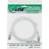 InLine komutācijas kabelis S/FTP PiMF Cat.6A halogen free 500MHz balta 1.5m