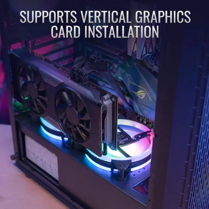 PC Case Aerocool Beam-G-BK-V1 Mini Tower Melns