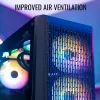 PC Case Aerocool Beam-G-BK-V1 Mini Tower Melns