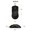 Glorious Gaming Glorious Model O- pele parastā (melnā), labā roka, optiskā, USB Type-A, 3200 DPI, melna