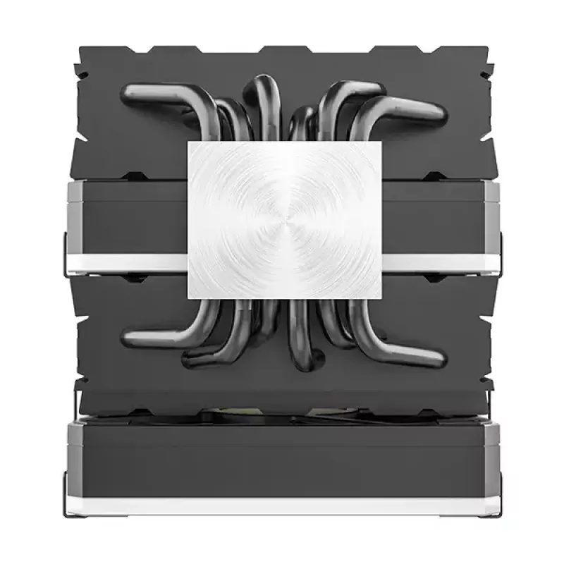 Gaisa dzesētājs Montech Metal DT24 Premium 12 cm 800-1950 RPM melns