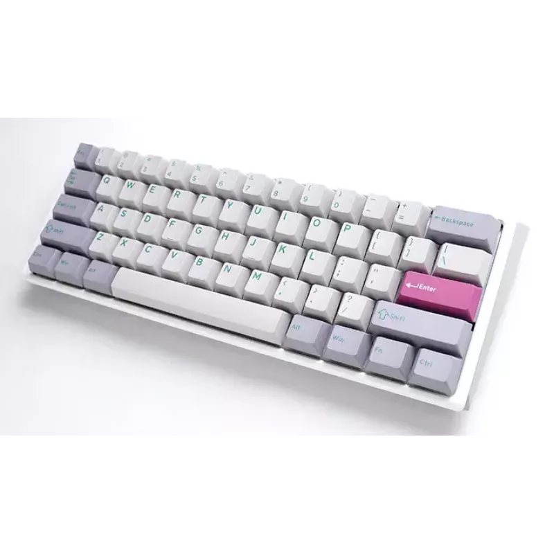 Ducky One 3 Mini tastatūra spēlēm USB pelēka mehāniska RGB