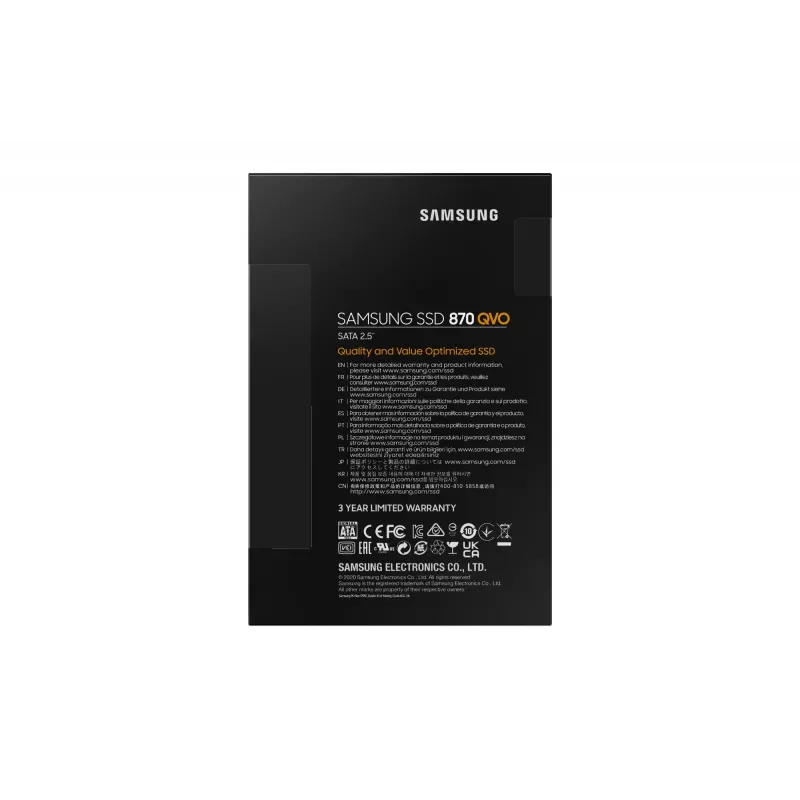 Samsung MZ-77Q2T0 2 TB 2.5 collas Serial ATA III V-NAND MLC