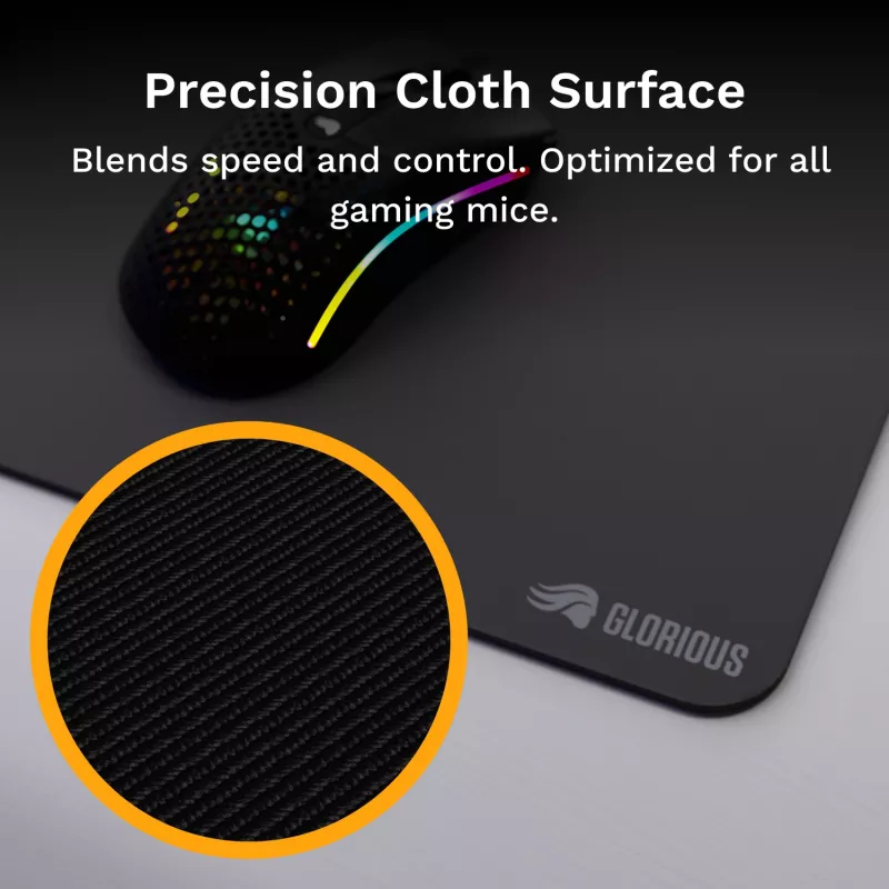 pele pad Glorious Gaming Glorious pele Pad 2 XL Edgeless Melns