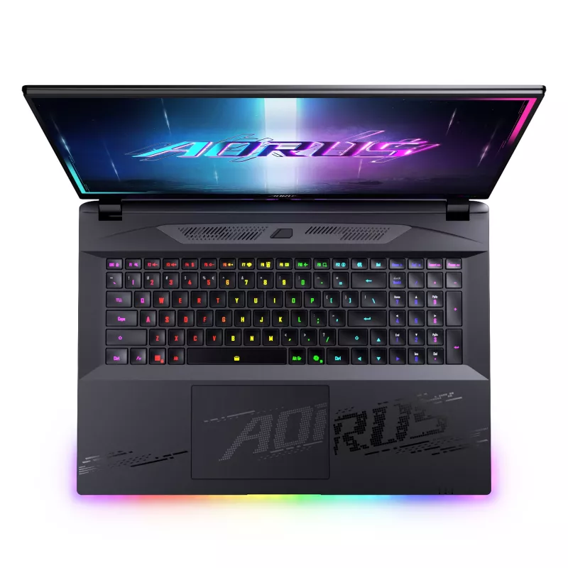 GIGABYTE AORUS MASTER 18 BYHC5DED65SP klēpjdators Intel Core Ultra 9 275HX 45,7 cm (18 collu) WQXGA 32 GB DDR5-SDRAM 2 TB SSD NVIDIA GeForce RTX 5080 Wi-Fi 7 (802.11be) Windows 11 Pro Melns