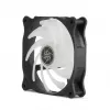 Ventilators Silverstone Air Blazer 120R 12 cm Melns Caurspīdīgs Hidrauliskais Gultnis