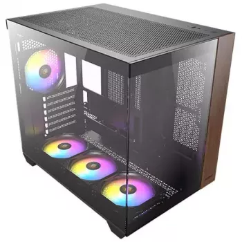 PC Case Antec CX800 Midi Tower Melns, Wood