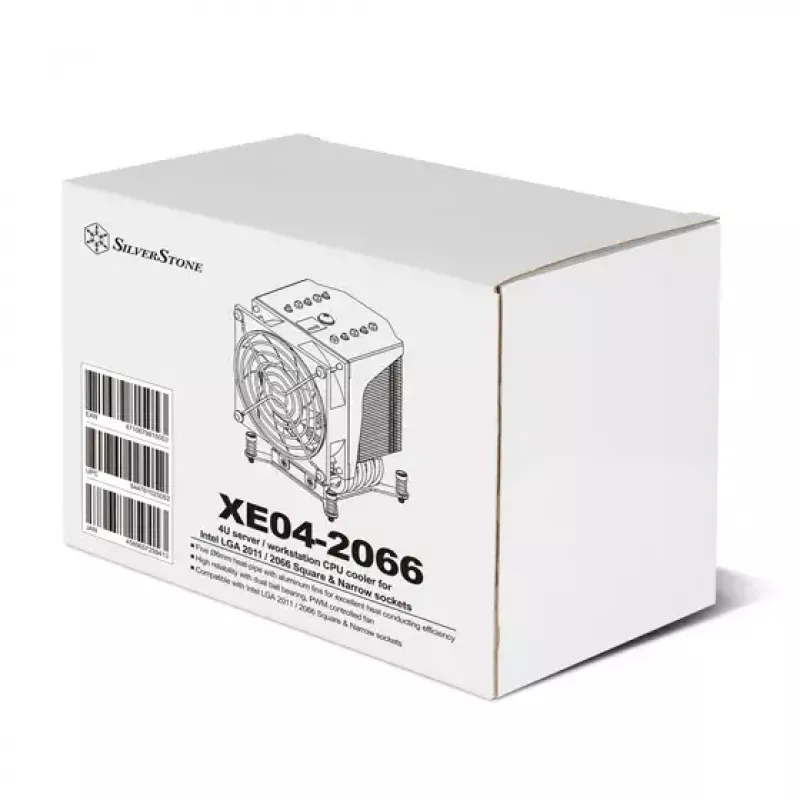 Gaisa dzesētājs Silverstone XE04-2066 Melns Silver 6.8 mmH2O Dual ball bearing