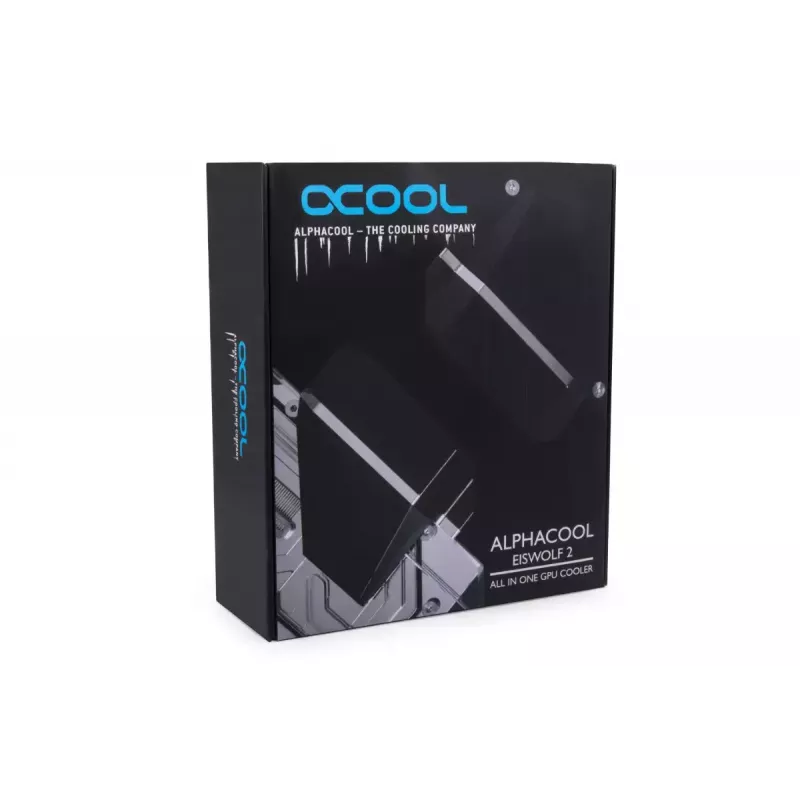 Alphacool Eiswolf 2 AIO 360 mm GPU dzesētājs RTX 4090 Founders Edition ar aizmugures plati