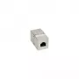 InLine Cat.6 adapteris, pilnībā ekranēts metāla, 2x RJ45 ligzda–ligzda, tiešs