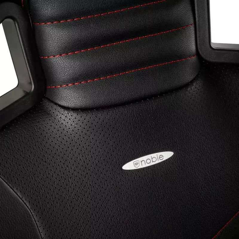 PC spēļu krēsls noblechairs EPIC Polsterēts sēdeklis Melns Sarkans 120 kg