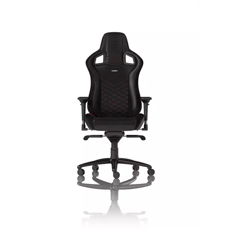 PC spēļu krēsls noblechairs EPIC Polsterēts sēdeklis Melns Sarkans 120 kg