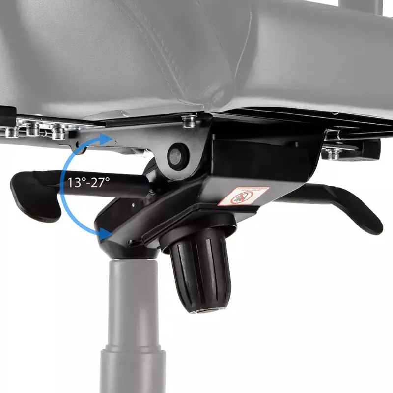 PC spēļu krēsls noblechairs EPIC Polsterēts sēdeklis Melns Sarkans 120 kg