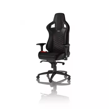 PC spēļu krēsls noblechairs EPIC Polsterēts sēdeklis Melns Sarkans 120 kg