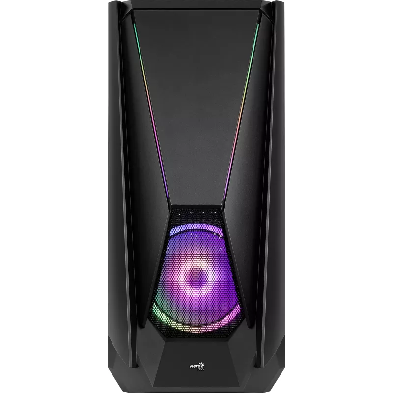 Aerocool Visor Midi Tower Melns