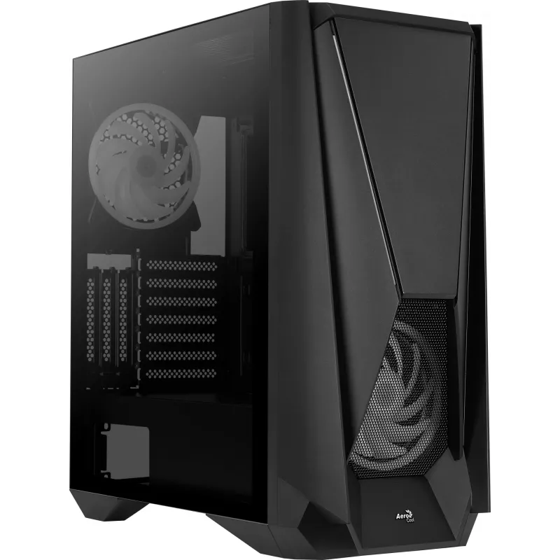 Aerocool Visor Midi Tower Melns