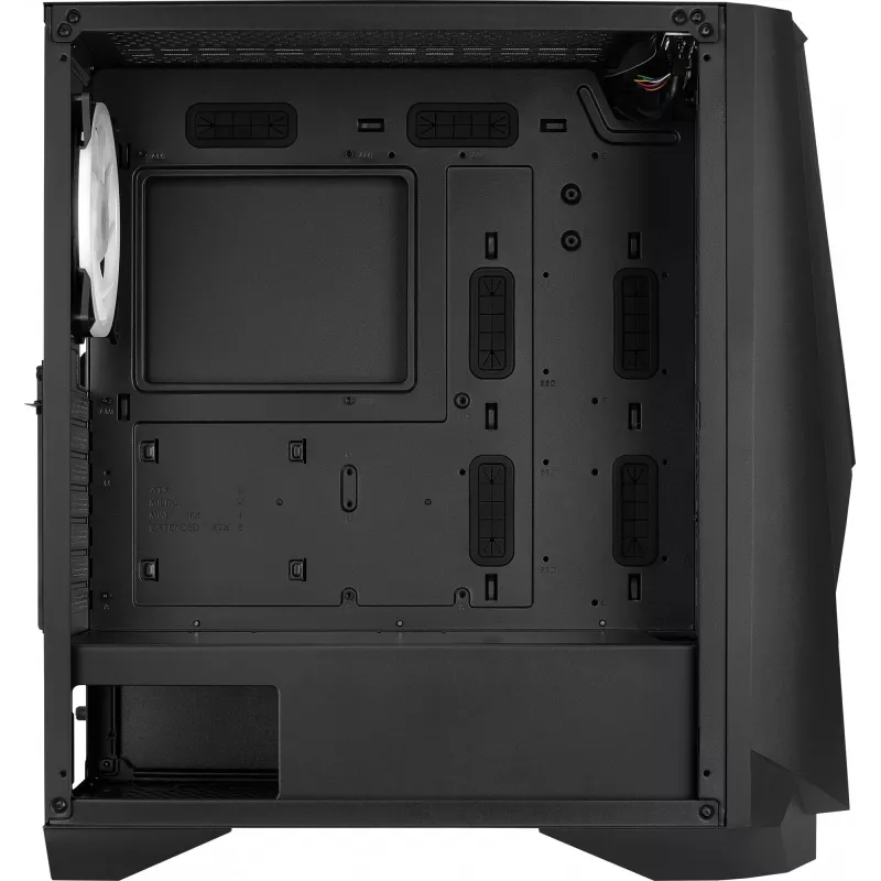 Aerocool Visor Midi Tower Melns