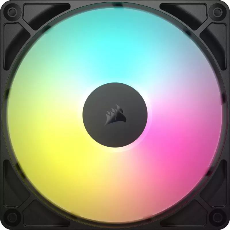 Ventilators Corsair RS140 ARGB 14 cm melns 330-1700 RPM