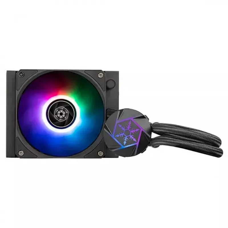 Šķidruma dzesēšanas komplekts Silverstone VIDA 120 plāns 12 cm Melns 300-1800 RPM