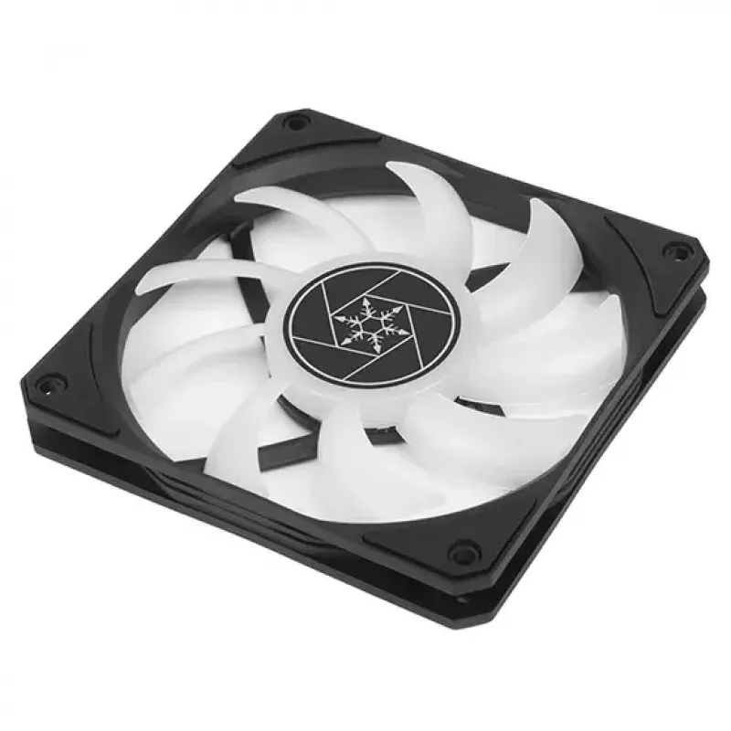 Šķidruma dzesēšanas komplekts Silverstone VIDA 120 plāns 12 cm Melns 300-1800 RPM