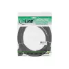 InLine HDMI kabelis, High Speed HDMI kabelis, M/F, melns, zelta kontakti, 3m