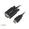 DisplayPort kabelis Akasa AK-CBDP26-20BK — 20 m, DisplayPort uz DisplayPort, atbalsta līdz 8K
