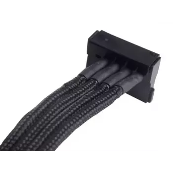 Kabelis Silverstone SST-PP07-BTSB 0.3 m Molex 4p uz 4xSATA