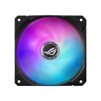 Universāls šķidruma dzesētājs ASUS ROG Ryuo IV SLC 360 ARGB — 120 mm ventilatori, 360 mm radiators, melns