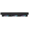 Universāls šķidruma dzesētājs ASUS ROG Ryuo IV SLC 360 ARGB — 120 mm ventilatori, 360 mm radiators, melns