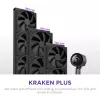 Universāls šķidruma dzesētājs NZXT Kraken Plus 360 12 cm Melns Fluid Dynamic Bearing